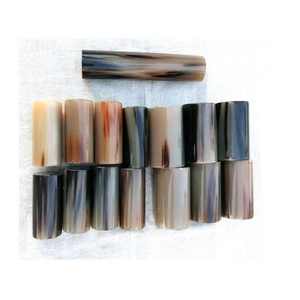 ฮอร์นม้วนฮอร์นม้วนธรรมชาติสีดำสีขาวควายฮอร์นสำหรับทำแสตมป์และด้ามมีดสำหรับขายจากอินเดียโดย faizacraft - Product Image 1