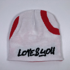 OEM Streetwear Colorful Women Men Adult Unfold Knit Warm Skull Double Sided <b>Winter</b> <b>Cap</b> Custom Jacquard Design Reversible Beanie - Product Image 2