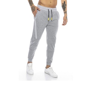 Vente chaude hommes décontracté Fitness survêtement pantalon léger personnalisé sport pantalons de survêtement dentelle décoration mi Streetwear Style Gym 100% - Product Image 6