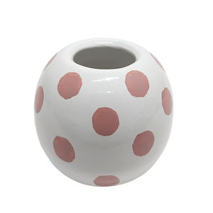 Wholesale Bulk Metal Flower <b>Vase</b> <b>White</b> Finished For Indoor & Outdoor Decoration Handmade Customized Round Metal <b>Vase</b> - Product Image 4