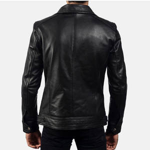 Chaqueta de Motocicleta de Invierno para Hombre de la Mejor Calidad, Personalizable, de Cuero PU, con Cuello Alto, Transpirable, Ecológica, Cálida, Estilo Urbano - Product Image 4