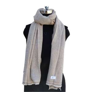 <b>Scarf</b> Ladies 100% Woolen Winter New Fashion Solid Color High Quality Plain <b>Scarf</b> for Daily Life in India - Product Image 2