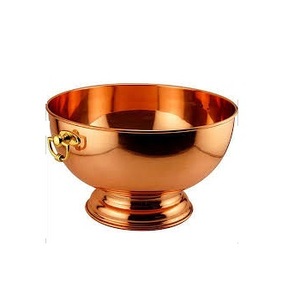 Bol à poinçonner en acier inoxydable poli brillant fait à la main nouveau design pour la maison et le bar pour les fêtes - Product Image 1