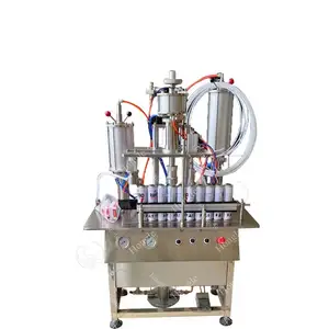 4 IN 1 ONE TABLE aerosol filling machine for menthol spray