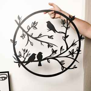 Tenture murale mandala en bois de qualité exportée avec tapisserie en coton imprimé pour la décoration intérieure et les célébrations d'anniversaire - Product Image 1