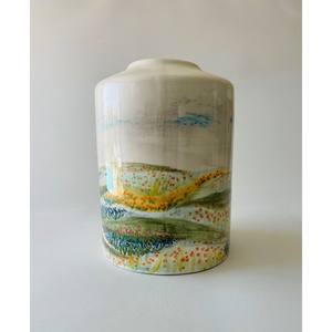 Vase à fleurs en céramique de style européen pour la décoration de la maison luxueuse, décoration de table de bureau, cadeau de pendaison de crémaillère - Product Image 6