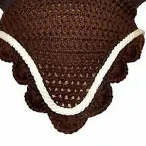 Bonnets d'oreille de cheval avec logo personnalisé Voiles de mouche de cheval Beau design Filets d'oreille équestre Équipement de cheval Prix de gros - Product Image 3