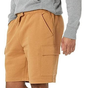 Pantalones cortos de carga más vendidos con logotipo personalizado de impresión y bordado de alta calidad al por mayor hombres precio barato hombres pantalones cortos de sudor - Product Image 4