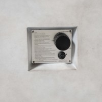 Brasero rectangulaire moderne en béton pour extérieur, colonne de foyer au propane/gaz naturel, 60000 BTU, certifié ETL, livraison gratuite aux États-Unis
