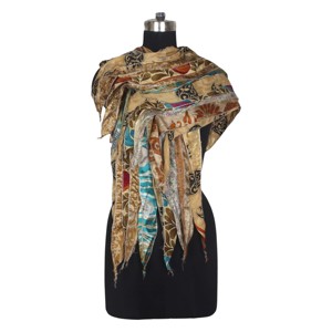 Foulards en soie faits à la main de l'Inde Foulards en soie 7 - Product Image 4