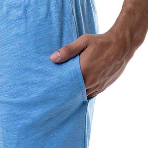 ชุดเซ็ตเสื้อยืดและกางเกงขาสั้นลำลองผ้าฝ้ายสำหรับผู้ชาย ดีไซน์ใหม่ ชุดลำลองสองชิ้น - Product Image 6