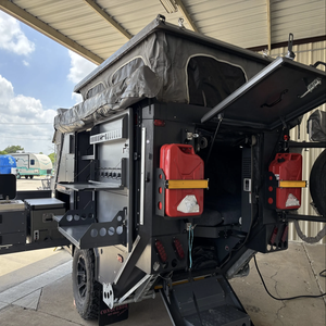Caravane compacte tout-terrain hybride Conqueror UEV 440 Style 4x4 pour expéditions et voyages hors réseau à vendre - Product Image 6