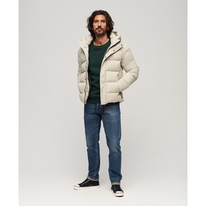 Latest Fashion Style <b>Men's</b> Puffer Jacket with Zipper Breathable Waterproof Winter Outdoor Jacket-Customized Polyester/Nylon - Product Image 2