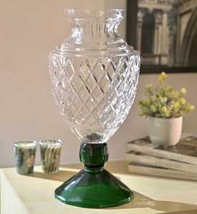 Modern luxury <b>crystal</b> <b>cut</b> <b>Glass</b> vase for decor events - Product Image 1