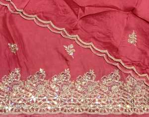 Diseñador moderno sin coser bordado a mano Salwar Kameez para mujeres protección solar tradicional india de alta calidad - Product Image 3