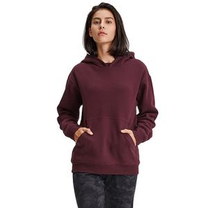 <b>Women's</b> Casual Winter Hoodies Fleece Adjustable Custom Front Logo Breathable OEM Service Wholesale - Product Image 4