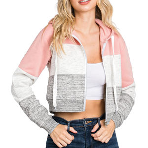 Sudaderas con capucha de alta demanda para mujer, ropa de Otoño Invierno 2025, Top corto de punto, Sudadera con capucha de moda, transpirable ecológica - Product Image 1