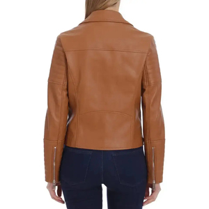 Chaqueta de Cuero de Diseño Premium para Mujer, Ropa Casual de Invierno, Chaqueta de Cuero para Mujer - Product Image 4