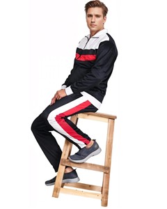 Vêtements de sport pour hommes, ensembles de survêtements en coton doux et respirant de haute qualité pour hommes, fabriqués au Pakistan - Product Image 1