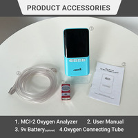 Testeur de service et réparateur d'analyseur d'oxygène AERTI MCI-2 avec batterie 9V, haute précision pour unité d'oxygène PSA