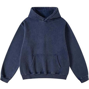 2025 haute qualité OEM ODM Service à capuche 100% coton Logo personnalisé hommes pull sur sweats à capuche Streetwear décontracté basiques sweats à capuche - Product Image 5