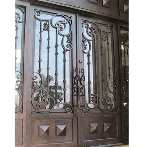 Porte métallique de style classique ou moderne fabriquée au Vietnam pour les maisons Hôtels Bâtiments architecturaux Villas Écoles - Product Image 4