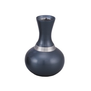 Top Quality Aluminium Flower Vase With Brown Black Color Finished For Home Decor <b>Table</b> <b>Decoration</b> Flower Vase - Product Image 2