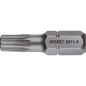 Hazet 1/4'' <b>Bit</b> with Internal Serration Profile (XZN) Power <b>Screw</b> <b>Drivers</b> Accessory - Product Image 1