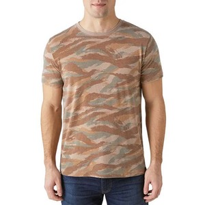 T-shirts personnalisés pour hommes, motif camouflage, 100% coton, vêtements de sport pour hommes, manches courtes, coupe régulière, décontracté, blanc, hip-hop - Product Image 4