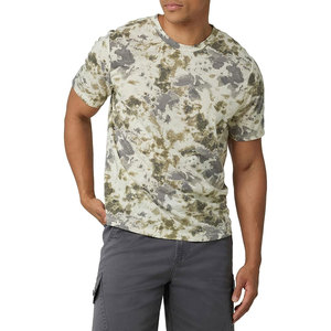 Camiseta de Hombre con Cuello Redondo, Corte Regular, Tela de Lona, Manga Corta, Transpirable, de Secado Rápido, Alta Calidad, Colores Sólidos, 100% Algodón - Product Image 1