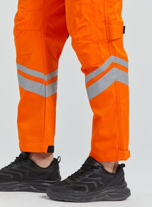 Vêtements de travail de sécurité imperméables, résistants au feu, haute visibilité, pour la construction industrielle, personnalisés, unisexes, hiver, polyester réfléchissant épais - Product Image 4