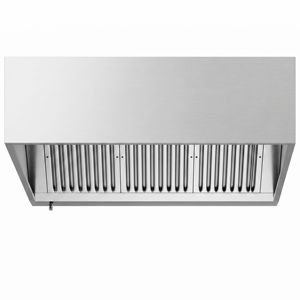 Campana Extractora Comercial de Pared - 1400 mm - con Filtros de Deflector e Iluminación - Product Image 2