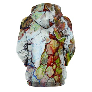 Fabricantes de ropa de hombre personalizado logotipo en relieve 3D Puff impresión en relieve de gran tamaño pulóver 500G sudaderas con capucha - Product Image 4