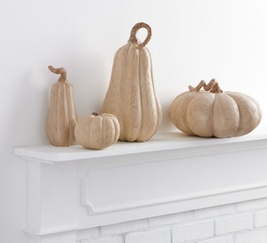 Soporte de calabaza de madera sostenible ecológico para decoraciones de hogar y jardín de cosecha de Halloween de Acción de Gracias de otoño reutilizable - Product Image 3