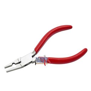 Pince à bec plat en acier inoxydable pour la fabrication de bijoux DIY, idéale pour barres, tiges et tubes - Product Image 1