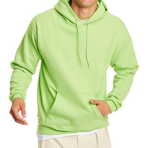Fabricante de Ropa, Sudadera con Capucha 100% Algodón de Alta Calidad para Hombre, Ropa Urbana Básica, Sudadera con Capucha de Algodón Combinado para Hombre - Product Image 1