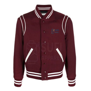Veste de survêtement pour homme, nouvelle conception, écologique, en laine/coton, couleur unie, col montant, logo frontal, style streetwear, pour l'hiver - Product Image 1