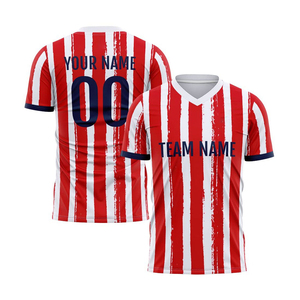 Ropa Deportiva de Diseño Personalizado OEM, Jersey de Fútbol para Hombre Más Vendido a Precio de Fábrica, Logotipo Personalizado, Uniformes de Fútbol para Hombre - Product Image 2