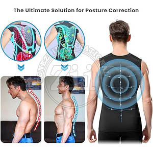 Diseña Tu Propio Producto, Chaleco de Compresión Personalizado para Hombre, Ropa Deportiva, Chaleco de Compresión Masculino - Product Image 5