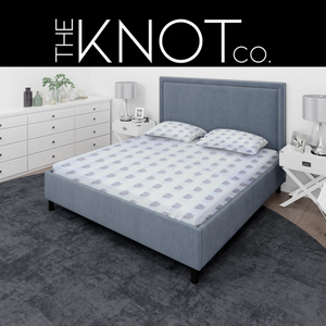 Drap de lit imprimé en percale de TC-180 taille unique drap plat confortable et respirant motif rayé pour lits disponibles 3-4 pièces - Product Image 2