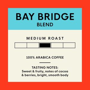 Café moulu de la baie de San Francisco, mélange Bay Bridge (sac de 28 oz), café torréfié moyen - Product Image 2