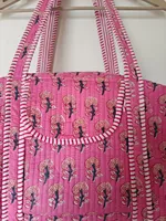 Lot en gros Boh Creation – Sac de voyage et de sport multifonctionnel en coton écologique, fait main en Inde, grande taille, personnalisable