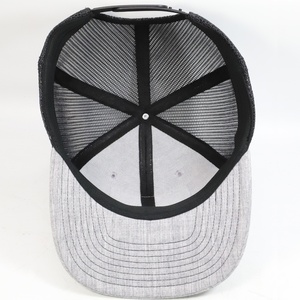 Casquette de camionneur personnalisée Casquettes de sport Casquettes de camionneur Logo personnalisé Broderie 5 panneaux Casquette en mousse à mailles vierges - Product Image 5