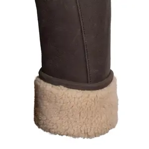 Abrigos de piel para mujer hechos a mano con telas de primera calidad que ofrecen comodidad ligera y calidez para lo esencial del armario de moda en invierno - Product Image 6