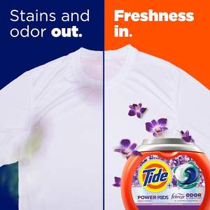 Cápsulas de Detergente para Ropa Tide Power Pods con Febreze, 45 Unidades, Aroma Spring & Renewal, Frescura Durante Todo el Día - Product Image 5