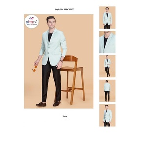 Mens Office Party Wear Coat <b>Blazer</b> Casual Formal Stylish <b>Smart</b> Fit Modern Fashion Apparel Collection - Product Image 1