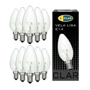 Lampadina a incandescenza E14 trasparente stile candela 25W - Product Image 1