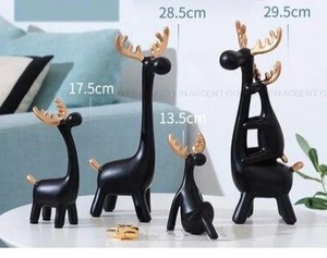2026 Modern Metal Swing Man Eco-Friendly Show piece Decorative <b>Tabletop</b> Pieces for Home Living Room Center Table Hotel Office - Product Image 5