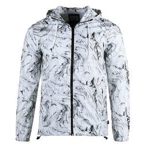 Chaqueta cortavientos de calidad superior con impresión por sublimación Chaqueta cortavientos hecha de poliéster para hombres - Product Image 1