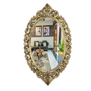 Exquisite Handcrafted Wooden <b>Mirror</b> Collection Timelessly Elegant Wall Pieces for Luxury Eco-Friendly Home Decor by AYAANS - Product Image 1